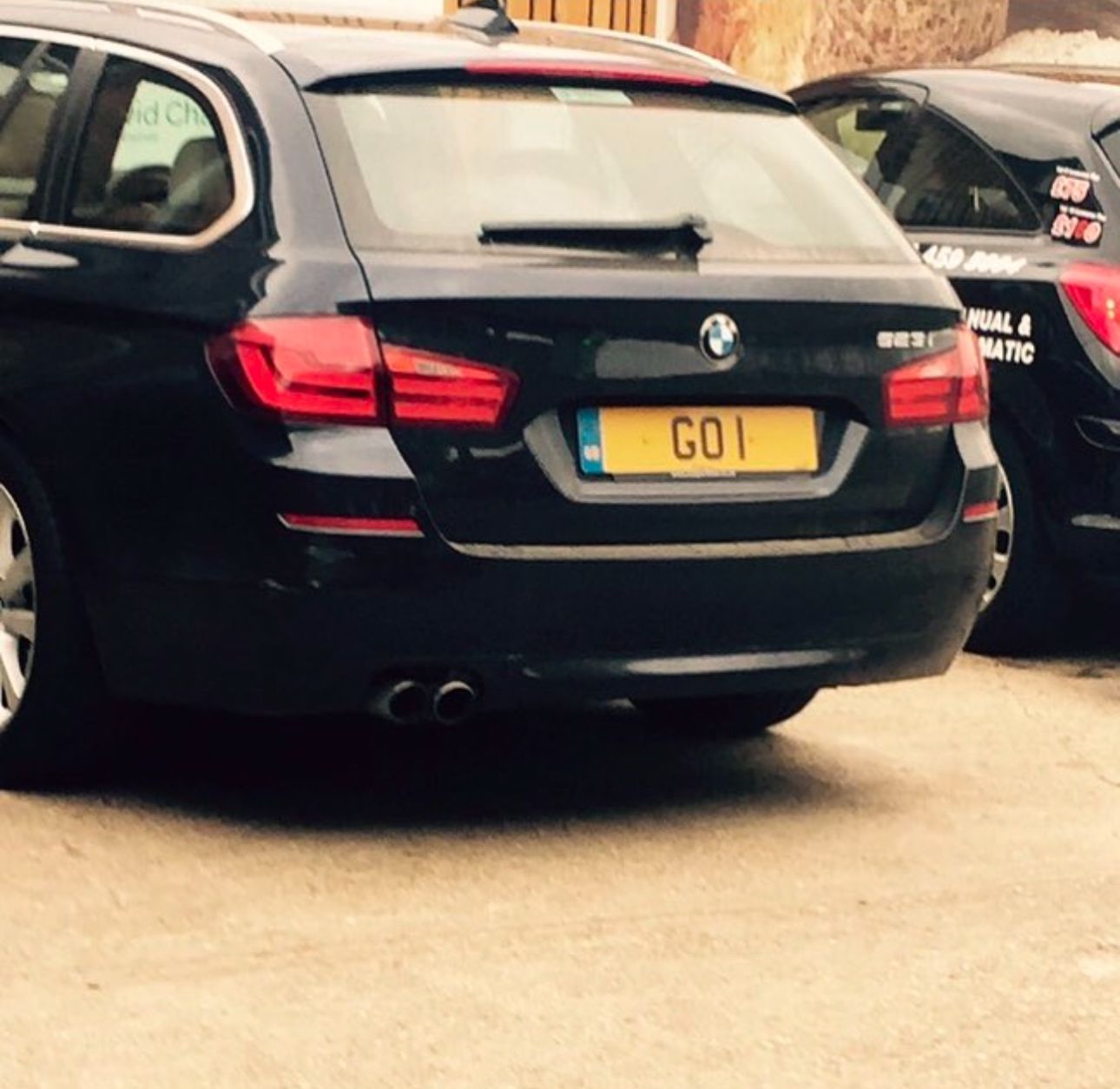 UK Number Plate GO 1 (Image 2)